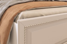 Белла Кровать 1.4 комфорт белый/джелато софт в Кодинске - kodinsk.katalogmebeli.com | фото 5