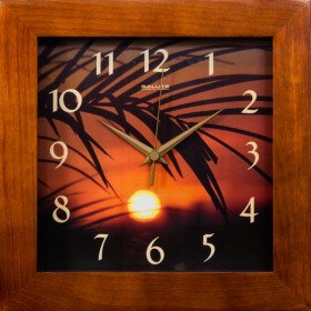 Часы настенные ДС-2АА28-460 ПАЛЬМА в Кодинске - kodinsk.katalogmebeli.com | фото 2