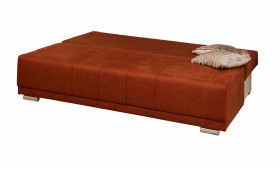 Диван - кровать "Асти" (замша дельта терракота) вариант №2/осн. в Кодинске - kodinsk.katalogmebeli.com | фото 3