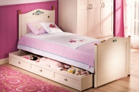 Кровать детская Балли 2-х уровневая (венге/белфорт) в Кодинске - kodinsk.katalogmebeli.com | фото 4