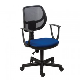 Кресло BRABIX Flip MG-305 (сине-черный) в Кодинске - kodinsk.katalogmebeli.com | фото 3