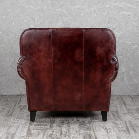 Кресло кожаное Элегант (Бордовый) в Кодинске - kodinsk.katalogmebeli.com | фото 5