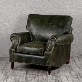 Кресло кожаное Лофт Аристократ (ширина 1070 мм) в Кодинске - kodinsk.katalogmebeli.com | фото 1