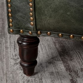 Кресло кожаное Лофт Аристократ (ширина 1070 мм) в Кодинске - kodinsk.katalogmebeli.com | фото 3