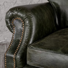 Кресло кожаное Лофт Аристократ (ширина 1070 мм) в Кодинске - kodinsk.katalogmebeli.com | фото 5