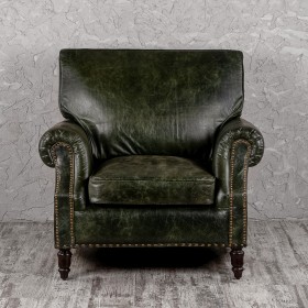 Кресло кожаное Лофт Аристократ (ширина 1070 мм) в Кодинске - kodinsk.katalogmebeli.com | фото 9