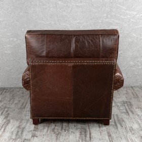 Кресло кожаное Лофт Аристократ (ширина 1100 мм) в Кодинске - kodinsk.katalogmebeli.com | фото 7