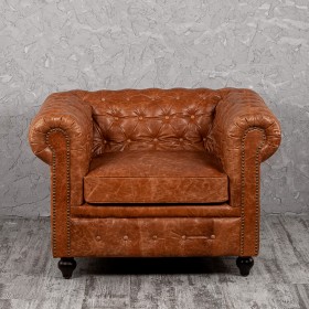 Кресло кожаное Лофт Честер (кожа буйвола) в Кодинске - kodinsk.katalogmebeli.com | фото 7