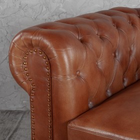 Кресло кожаное Лофт Честер (кожа) в Кодинске - kodinsk.katalogmebeli.com | фото 3