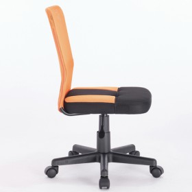 Кресло компактное BRABIX Smart MG-313 (черный, оранжевый) в Кодинске - kodinsk.katalogmebeli.com | фото 2