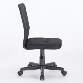 Кресло компактное BRABIX Smart MG-313 (черный) в Кодинске - kodinsk.katalogmebeli.com | фото 2