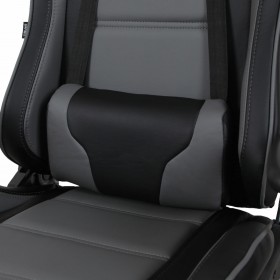 Кресло компьютерное BRABIX GT Racer GM-100 (черный, серое) в Кодинске - kodinsk.katalogmebeli.com | фото 3