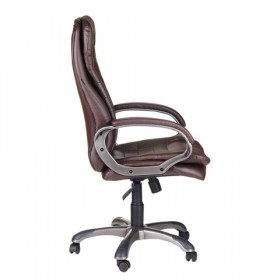 Кресло офисное BRABIX Omega EX-589 (коричневое) в Кодинске - kodinsk.katalogmebeli.com | фото 2