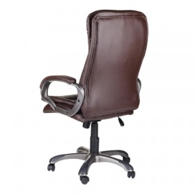Кресло офисное BRABIX Omega EX-589 (коричневое) в Кодинске - kodinsk.katalogmebeli.com | фото 3