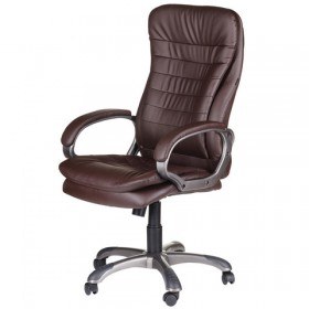 Кресло офисное BRABIX Omega EX-589 (коричневое) в Кодинске - kodinsk.katalogmebeli.com | фото 4