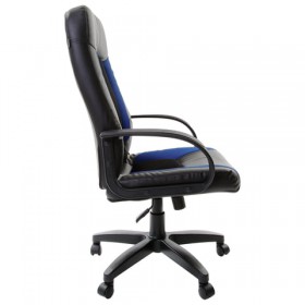 Кресло офисное BRABIX Strike EX-525 (сине-черный) в Кодинске - kodinsk.katalogmebeli.com | фото 2