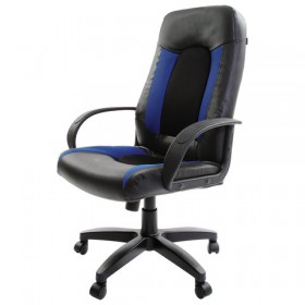 Кресло офисное BRABIX Strike EX-525 (сине-черный) в Кодинске - kodinsk.katalogmebeli.com | фото 5