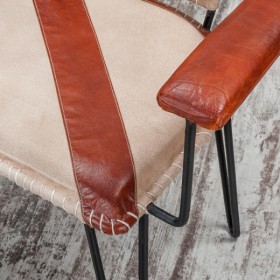 Кресло кожаное Лофт Честер (кожа) в Кодинске - kodinsk.katalogmebeli.com | фото 4