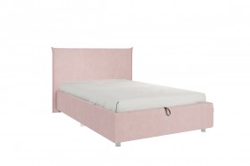 Кровать 1,2 Квест (Нежно-розовый велюр/под-мех) в Кодинске - kodinsk.katalogmebeli.com | фото 1