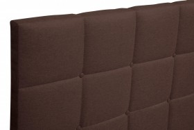 Кровать "Диана" ш. 1400 (Н=1010мм) (жаккард шоколад) в Кодинске - kodinsk.katalogmebeli.com | фото 5