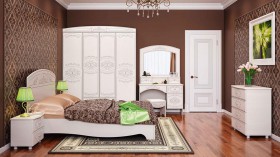 Кровать "Каролина" 1200 (с настилом) в Кодинске - kodinsk.katalogmebeli.com | фото 8