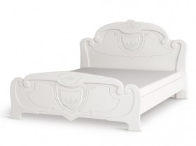 Кровать 1,6м Мария (Белый глянец) в Кодинске - kodinsk.katalogmebeli.com | фото
