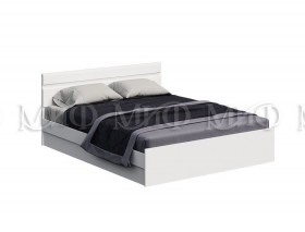 Кровать Нэнси New 1,4м (Белый/белый глянец) в Кодинске - kodinsk.katalogmebeli.com | фото