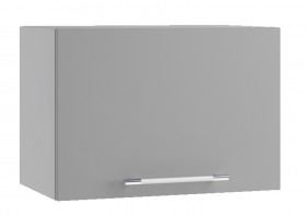 Лофт ПГ 500 шкаф верхний горизонтальный (Штукатурка серая/корпус Серый) в Кодинске - kodinsk.katalogmebeli.com | фото