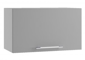Лофт ПГ 600 шкаф верхний горизонтальный (Дуб бурый/корпус Серый) в Кодинске - kodinsk.katalogmebeli.com | фото