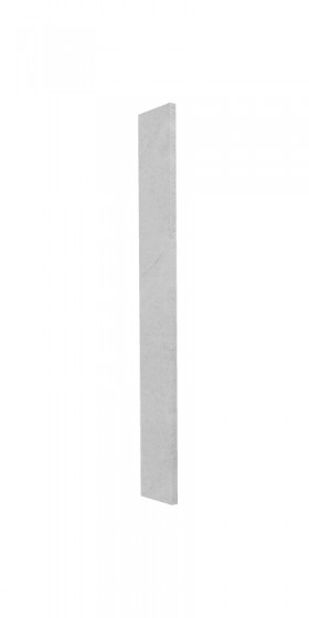 Панель торцевая (для шкафа верхнего торцевого высокого) ВПТ 400 Лофт (Штукатурка белая) в Кодинске - kodinsk.katalogmebeli.com | фото
