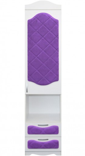 Пенал с ящиками серии Иллюзия 32 Фиолетовый в Кодинске - kodinsk.katalogmebeli.com | фото 1