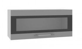 Ройс ГВПГСФ 800 Шкаф верхний горизонтальный (Графит софт/корпус Серый) в Кодинске - kodinsk.katalogmebeli.com | фото