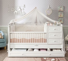 ROMANTIC BABY Детская кровать-трансформер 20.21.1015.00 в Кодинске - kodinsk.katalogmebeli.com | фото 3