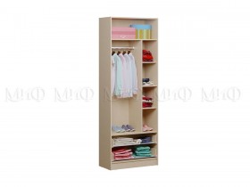 Шкаф 2-х створчатый Fashion-1 Вега (Белый/Розовый) в Кодинске - kodinsk.katalogmebeli.com | фото 2