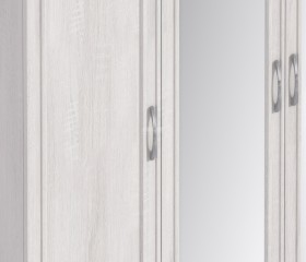 Шкаф 4-х дверный СБ-2389 Флоренция (Дуб Сонома Белый) в Кодинске - kodinsk.katalogmebeli.com | фото 2