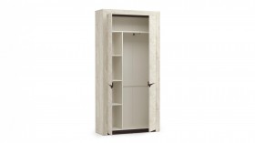 Шкаф для одежды 33.18 Лючия бетон в Кодинске - kodinsk.katalogmebeli.com | фото 3