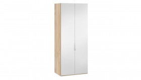 Шкаф для одежды с 2 зеркальными дверями «Эмбер» Яблоня Беллуно в Кодинске - kodinsk.katalogmebeli.com | фото