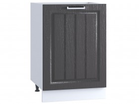 Шкаф нижний 500, ШН 500 (Клен серый/корпус белый) в Кодинске - kodinsk.katalogmebeli.com | фото