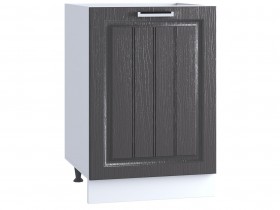 Шкаф нижний под мойку 500, ШНМ 500 (Клен серый/корпус белый) в Кодинске - kodinsk.katalogmebeli.com | фото