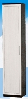 Шкаф высокий ДЛЯ ГОСТИНОЙ ШВ-450 Венге/Дуб выбеленный в Кодинске - kodinsk.katalogmebeli.com | фото 1