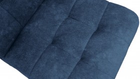 Стул «Аспен» К3 Черный муар/Микровелюр Wellmart Blue в Кодинске - kodinsk.katalogmebeli.com | фото 3