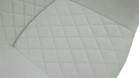 Стул «Дастин» К1С Белый/Велюр Confetti Silver в Кодинске - kodinsk.katalogmebeli.com | фото 3