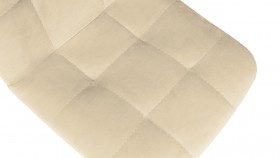 Стул «Райс» К1С Белый/Велюр Confetti Cream в Кодинске - kodinsk.katalogmebeli.com | фото 3